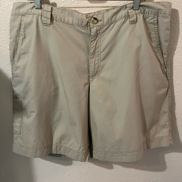 COPY - Columbia Flat Front Cotton Shorts - Picture 7 of 7